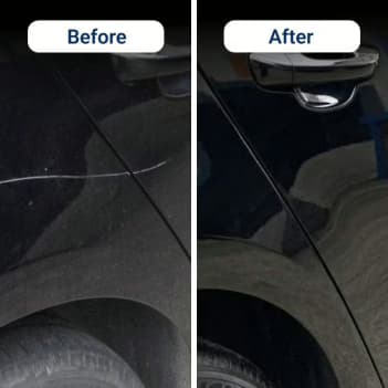 James's before and after result